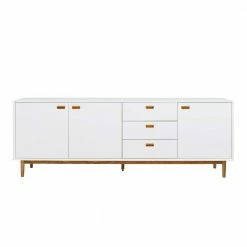225x80x44 Breites Sideboard Im Skandi Design - Jaturian