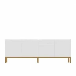 Salerno-Geschäft -Salerno-Geschäft anrichte weiss eiche 240 cm dadoncas 01