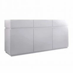 Weißes Design Sideboard Mit Drei Türen - Constructa